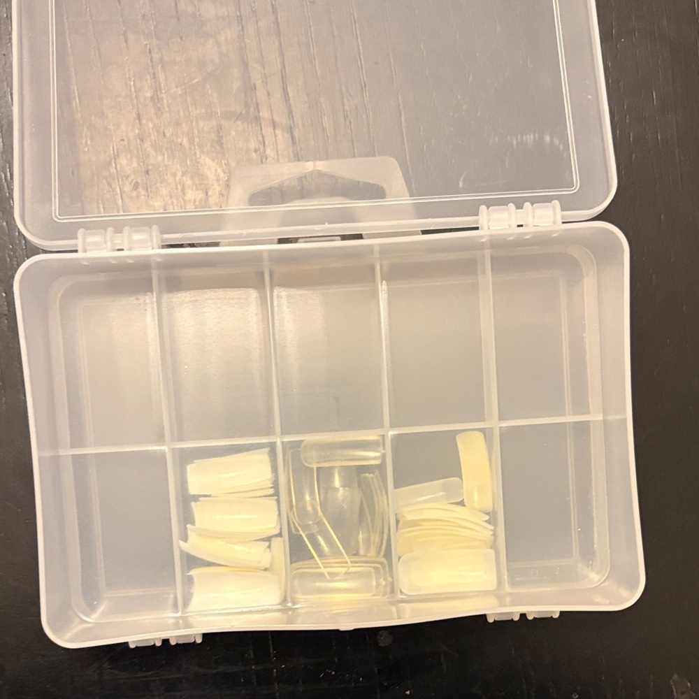 Natural Nail Tips Set